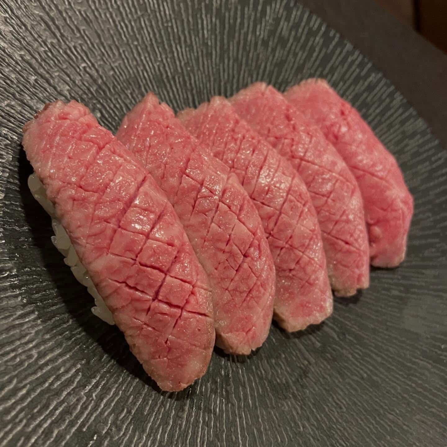 肉のお寿司はコース限定！？是非ご予約ください！@豊田／焼肉／個室／肉グルメ